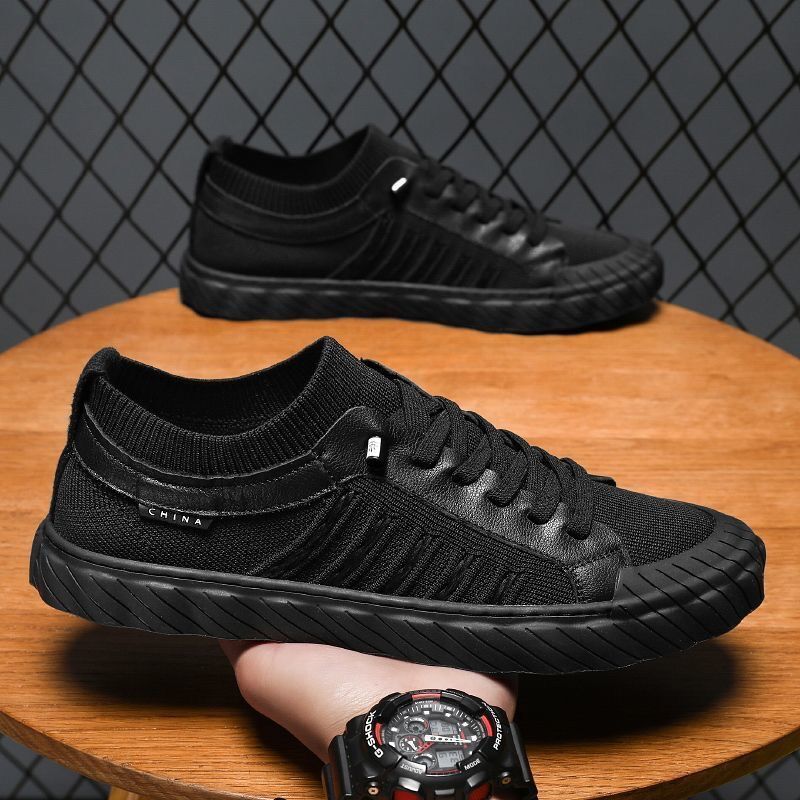 Labor Men's Shoes Summer Breathable Canvas Shoes Men's Work Site Korean-style All-match Non-slip Sports Casual Sneakers for Men