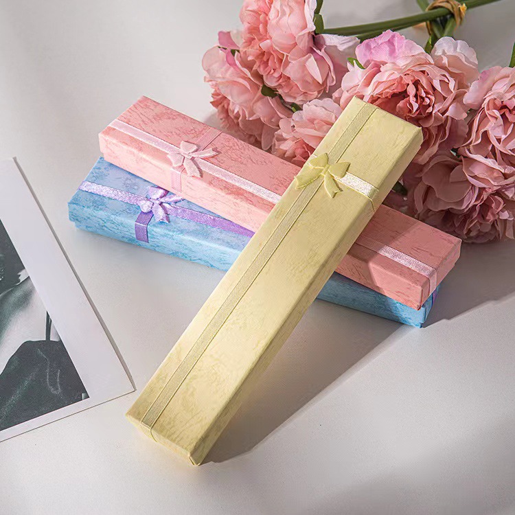Low price cloud long box bracelet hairpin gift box jewelry packaging box necklace box rectangular jewelry jewelry packaging box