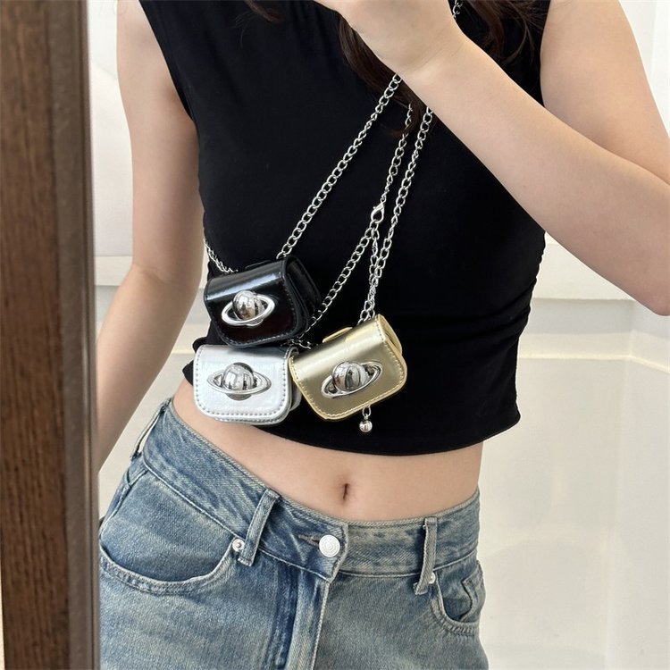 Simple Casual Bag 2023 Summer New Fashion Trendy Shoulder Bag Retro Casual Mini Crossbody Small Square Bag