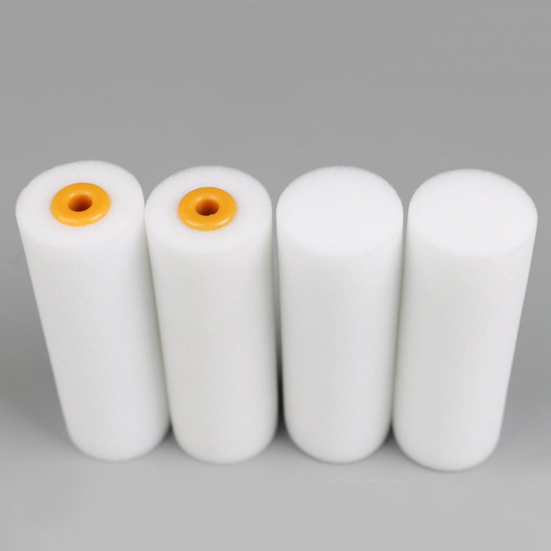 Factory wholesale 2 inch 4 inch small thumb brush polyurethane sponge paint latex paint art paint brush application tool brush