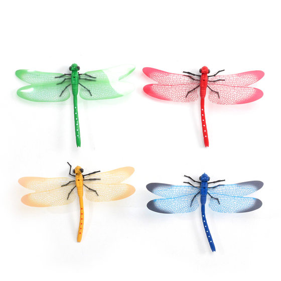 Wholesale 14cm Dragonfly plastic creative crafts simulation Dragonfly tourist attractions gardening decoration cross-border hot sale