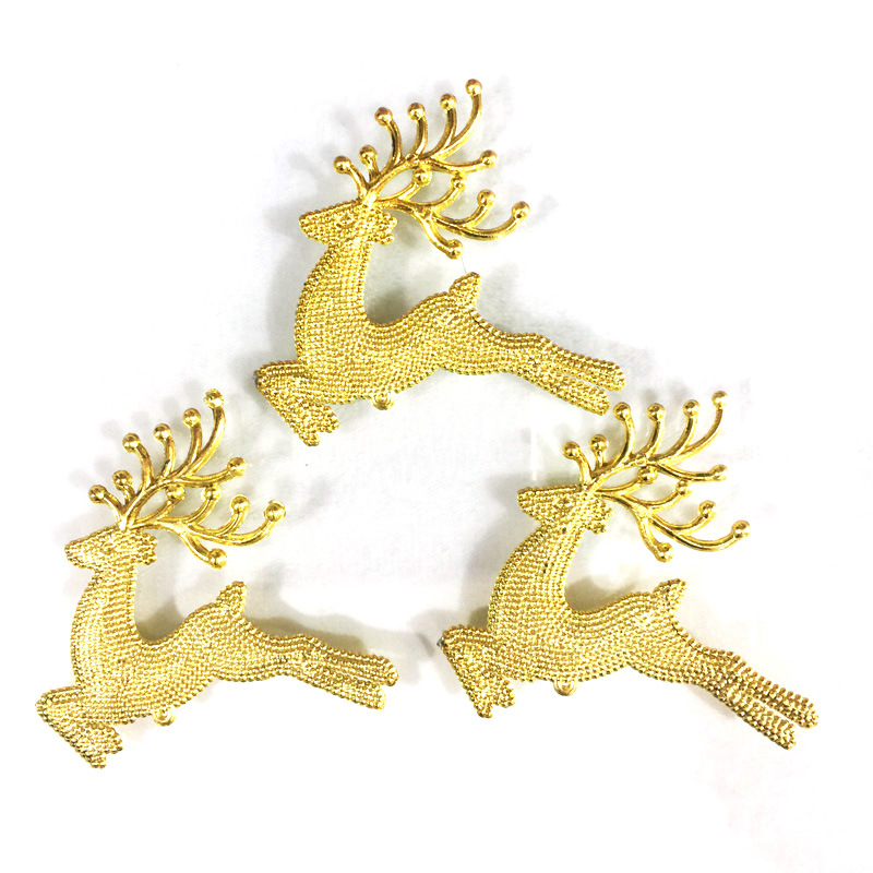 Christmas tree decorations Deer Elk beads deer accessories Bell pendant multi-specification selection cross-border exclusive