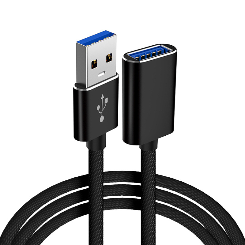Maihao USB male-to-female extension cable mobile hard disk data cable navigator charging cable 1 M/2 m/3 m