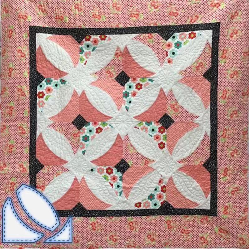 Victor's Bouquet Quilt Template Set Victor's Bouquet Quilt Template