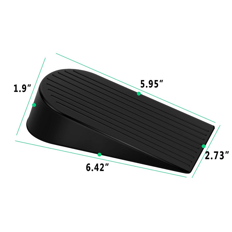 Cross-Border non-slip wear-resistant large rubber door stopper manufacturers wholesale safety anti-collision door stopper