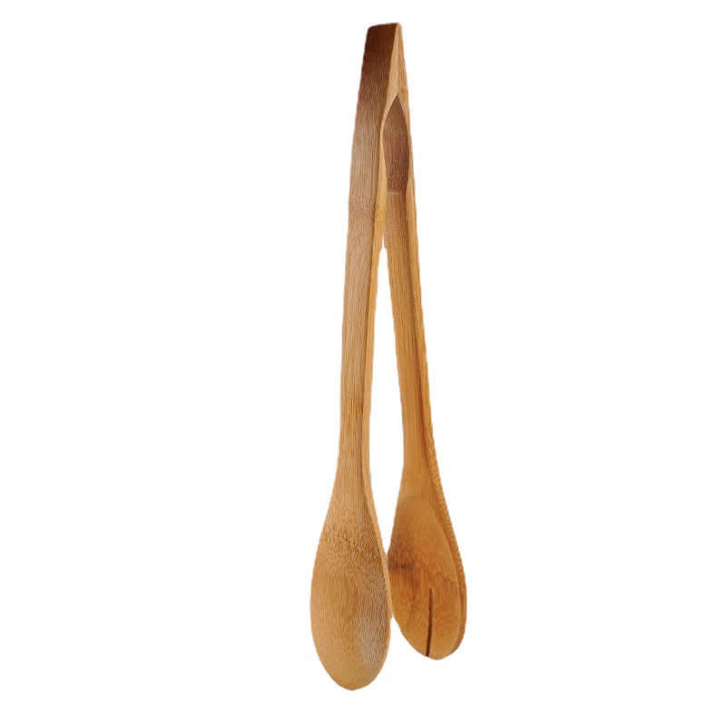 Bamboo food clip multi-functional barbecue baking barbecue food clip bread clip buffet anti-scalding steak clip
