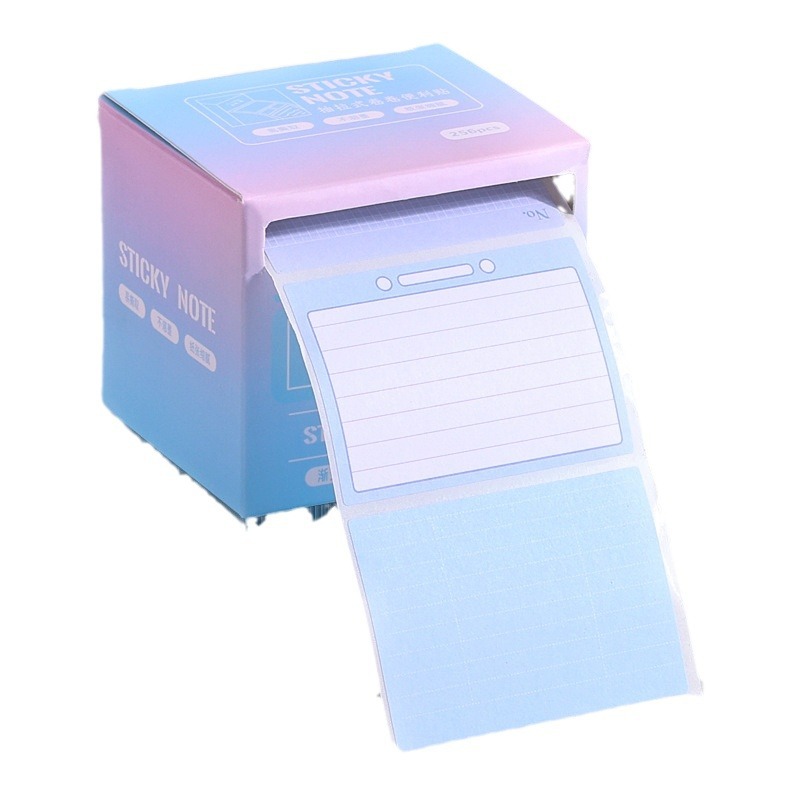 Kaba bear 2217 pull-out sticky note note note wrong question office note paper sticky tearable correction n-Time Sticker