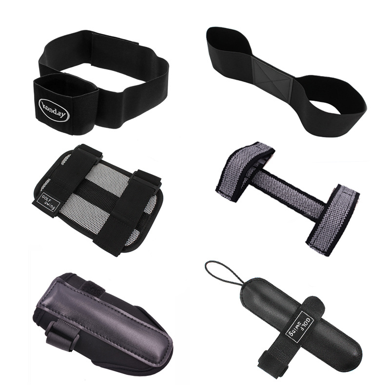 Golf arm correction belt swing training aid golf exercise supplies hand movement correction belt