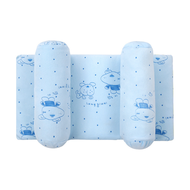 Spot baby pillow velvet baby pillow shaped pillow Four Seasons universal newborn Adjustable pillow breathable soft