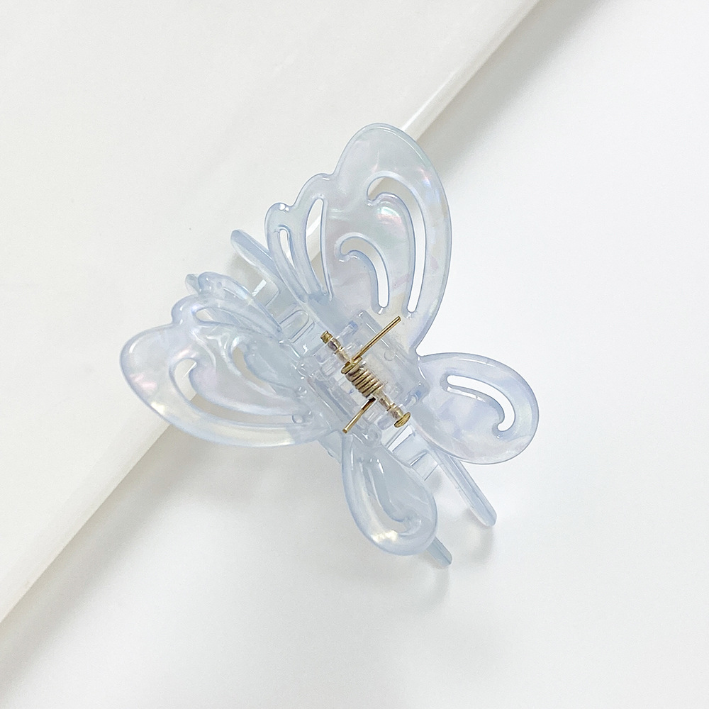 Hollow butterfly catch half tie hair love shark clip fashion personalized hair accessories hairpin children's hairpin small hair clip plate hairpin_voghion.com