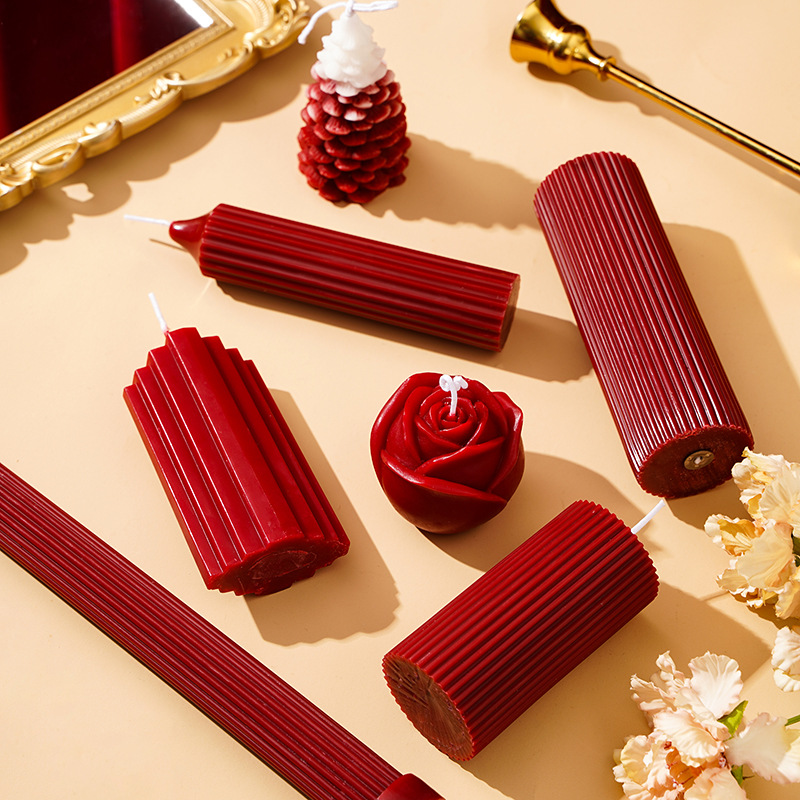 Christmas Soybean Wax Aromatherapy Candle Accompanying Gift ins Creative Home Decoration Set Shooting Props Holiday Gift