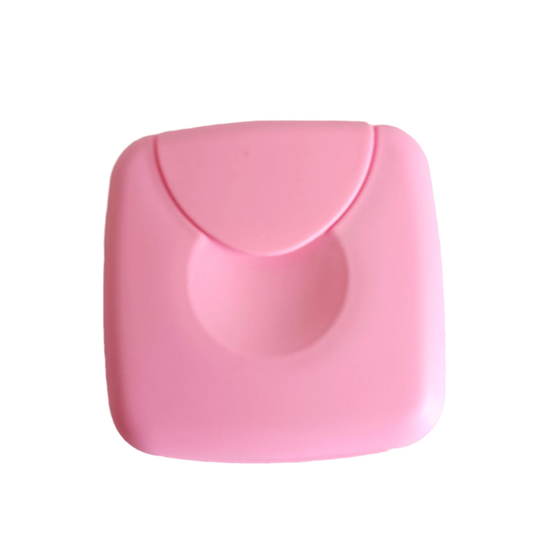 Tampon Storage Box Women's Small Portable Dustproof Clamping Lock Macaron Household Travel Plastic Box