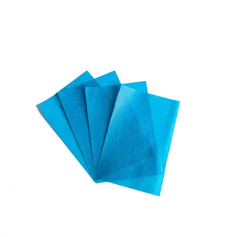 Wholesale facial oil-absorbing paper Blue Film oil-absorbing sweat-absorbing paper summer portable refreshing linen paper cleaning