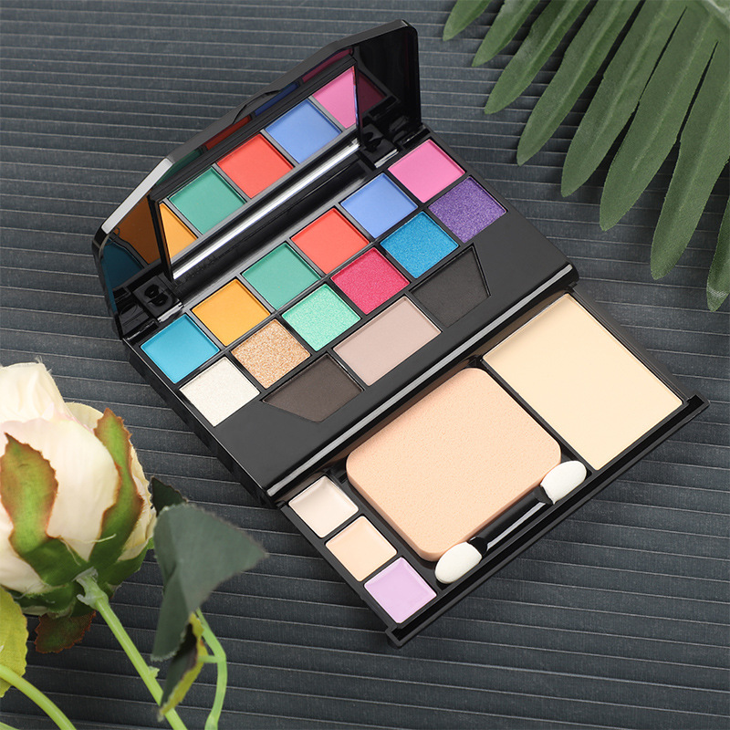 Di Jiu multi-functional makeup eye shadow plate 19 color makeup box 12 color eye shadow multi-color makeup set plate 9918