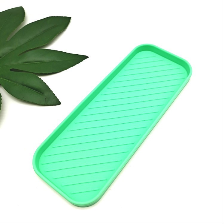 Silicone soap box silicone storage box storage rack desk storage box washstand simple soap box
