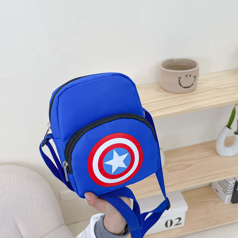 2023 New Children Shoulder Bag Cartoon Cute Boy Crossbody Bag Casual All-match Toddler Coin Purse Wholesale