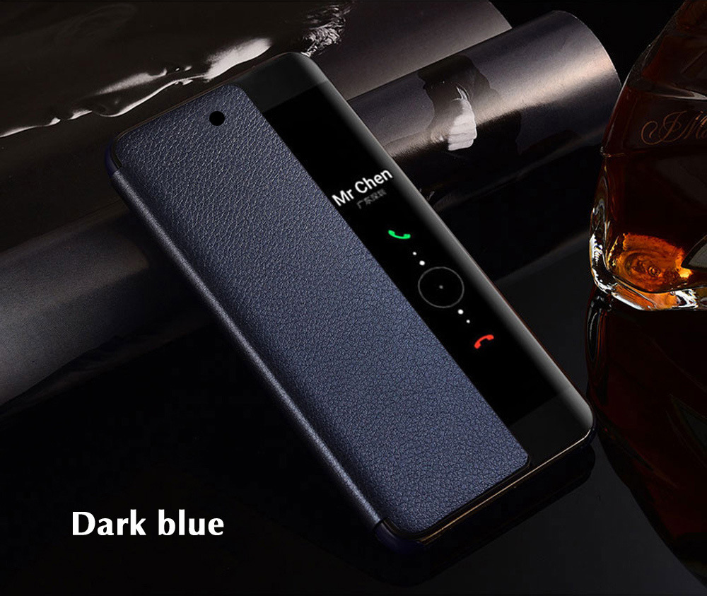 For Huawei P20 flip window phone case Huawei P20pro magnetic smart sleep phone leather case