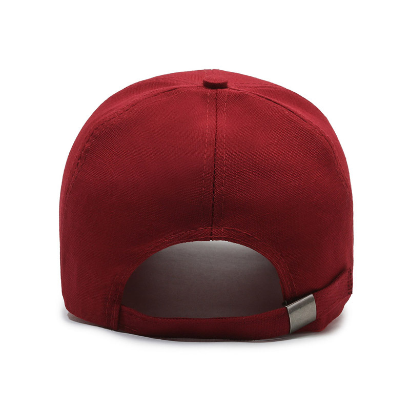 New Hat Men's Spring and Summer Outdoor Baseball Cap Long Brim Canvas Sunscreen Shade Letter Fishing Cap Cap