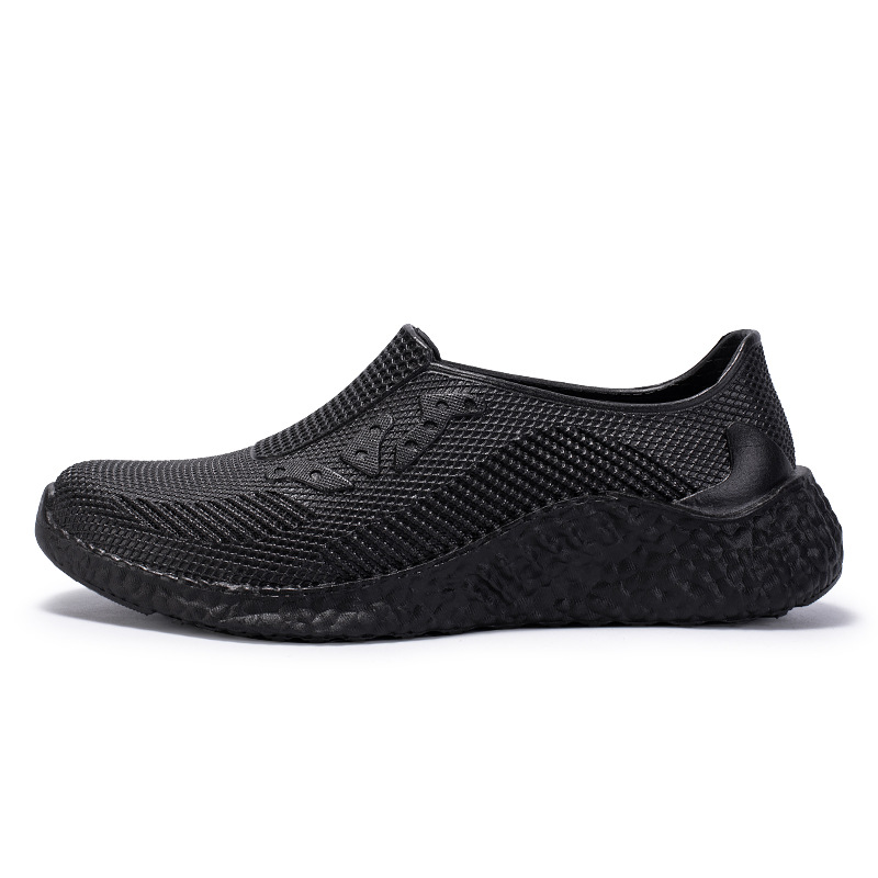2023 new men's chef shoes rain shoes kitchen shoes waterproof shoes summer wear fashion trend water shoes men wholesale