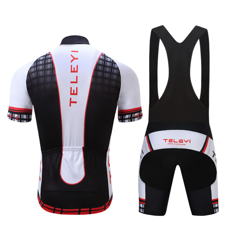 TELEYI cycling suit suit hot selling cycling suit bicycle racing suit short sleeve cycling suit M2
