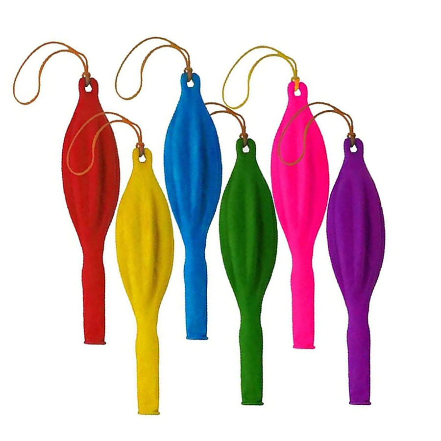 8 grams of 18 inch clap ball collision elastic Latex Ball balloon toy birthday party supplies bounce perforated ball