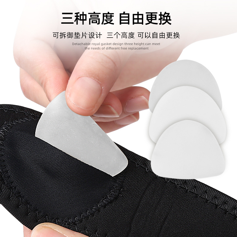 Foot Arch Pad for Men and Women Flat Foot Support Arch Half Pad Adjustable Soft Shock Absorbing Foot Arch Foot Protection Cover