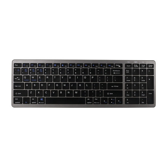 Factory Wholesale Cross Border Scissor Foot Keys Mobile Business Office Bluetooth Dual Mode 98 Key Bluetooth Wireless Keyboard