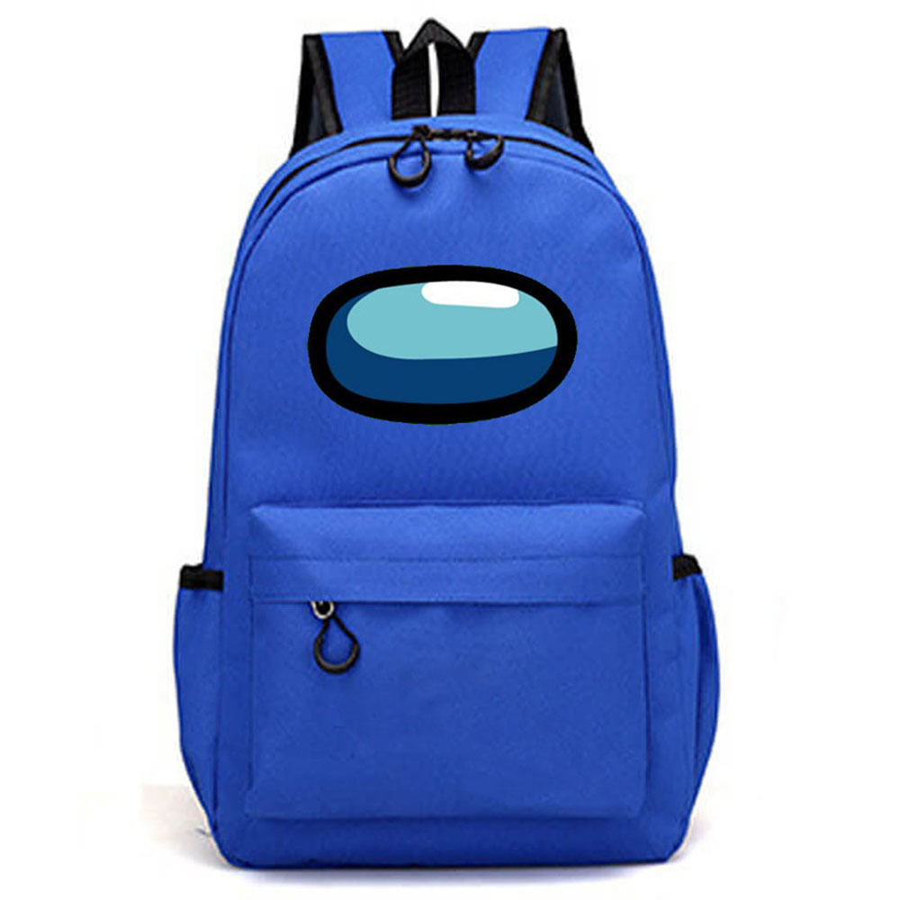 among us canvas multi-choice color schoolbag schoolbag for primary and middle school students Children space wolf kill game backpack