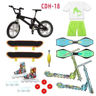 Mini finger bike finger skateboard toy finger top finger pants trolley scooter cross border