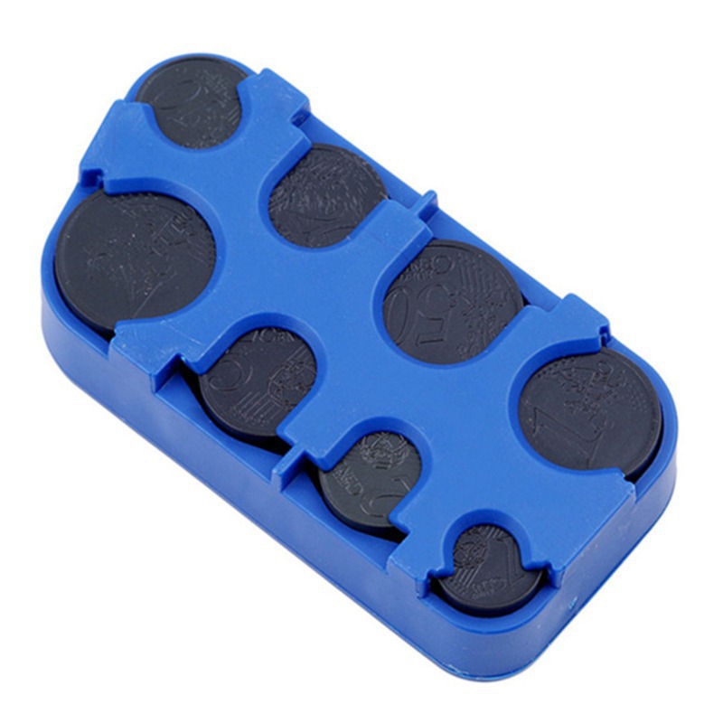 Manufacturers supply US dollar storage box euro coin purse coin storage box multi-color optional