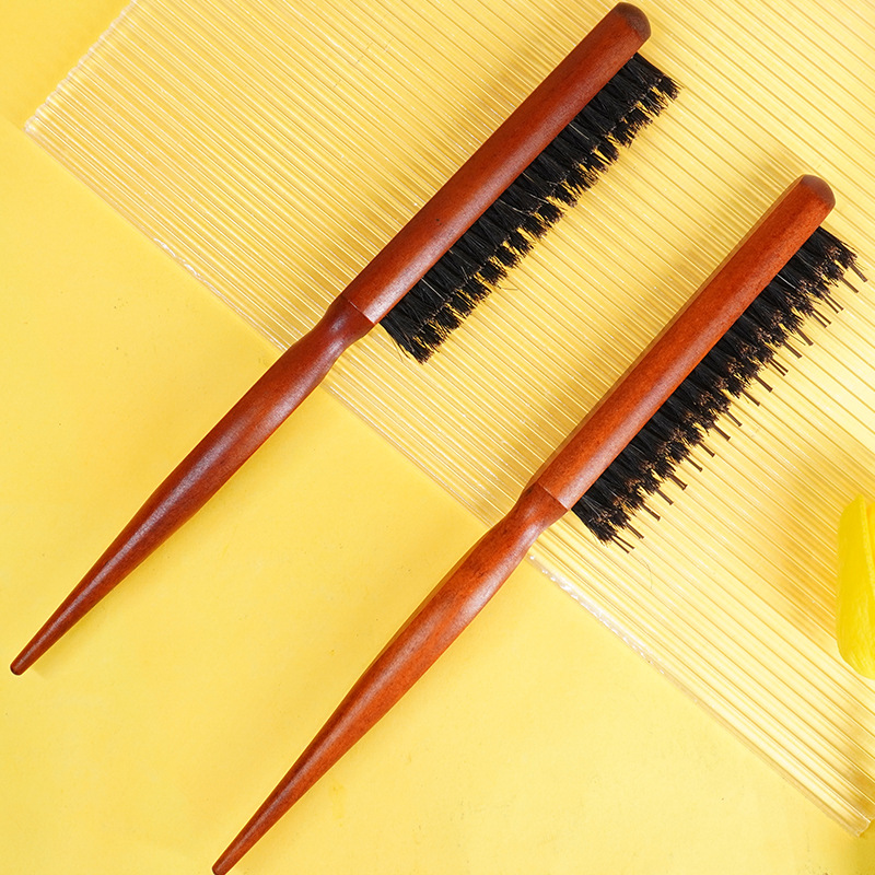 Factory Outlet Lotus Pig Mane Nylon Hair Pack Heat Resistant Pointed Tail Comb Studio Evening Dress Fluffy Style Comb