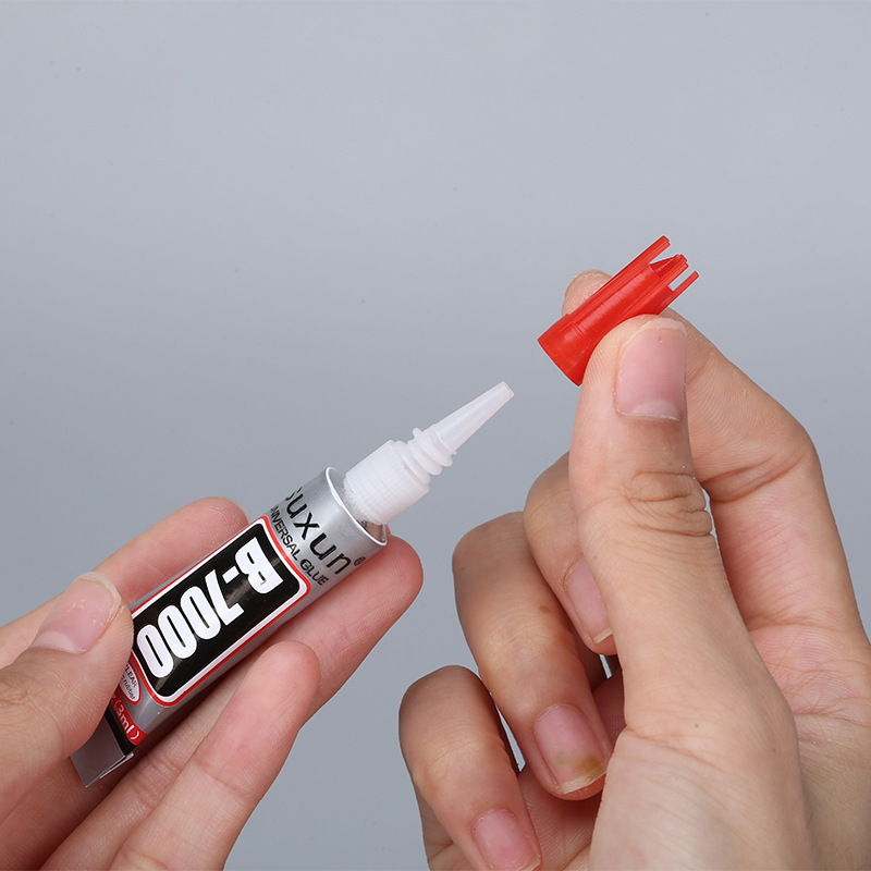 Strong glue small glue glue 3ml transparent nail art jewelry glue drill mobile phone shell repair all-in-one glue b7000
