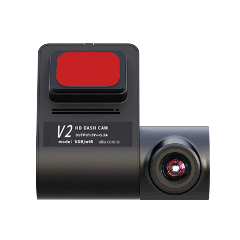 Factory wholesale HD driving recorder WiFi mobile phone interconnection USB car machine interconnection with ADAS driving assistance