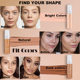 Fit Colors8 color 30ML liquid foundation matte good spread concealer foundation European and American makeup Amazon cross-border