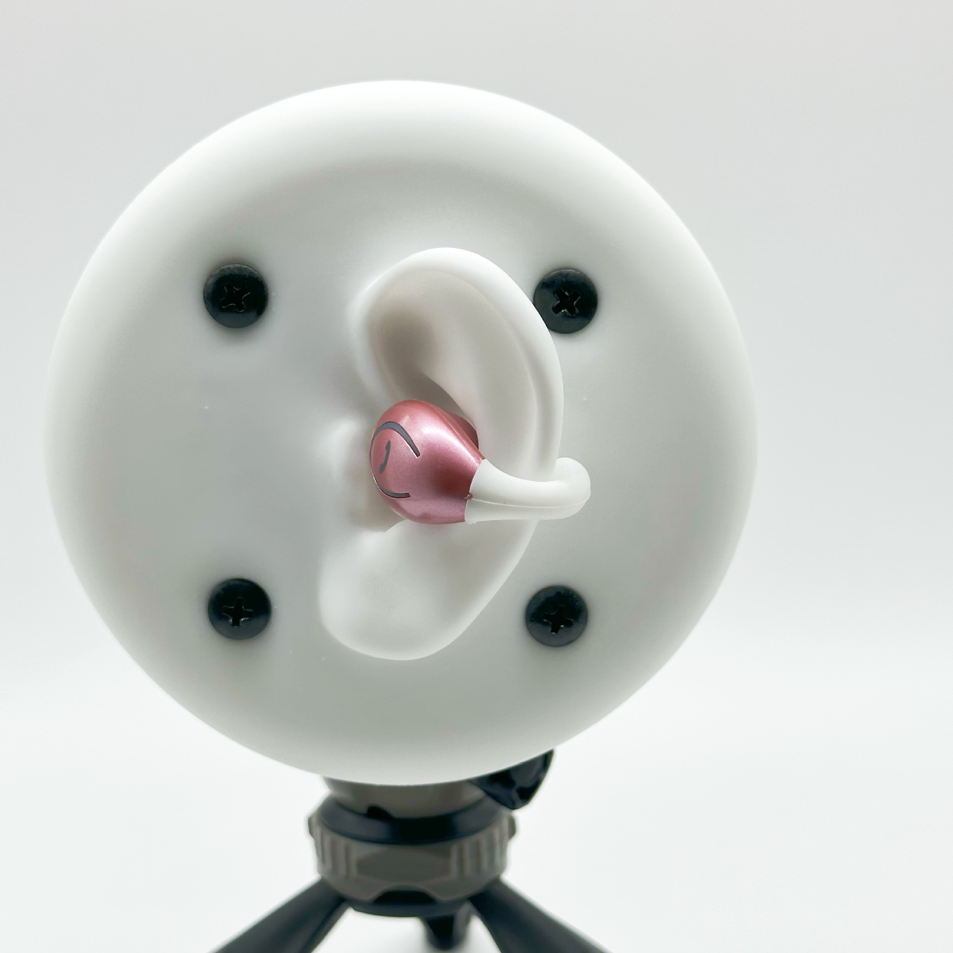 Silicone Ear Display Supplies Tripod Bracket Live Video Headset Display Desktop Head Recording Mac