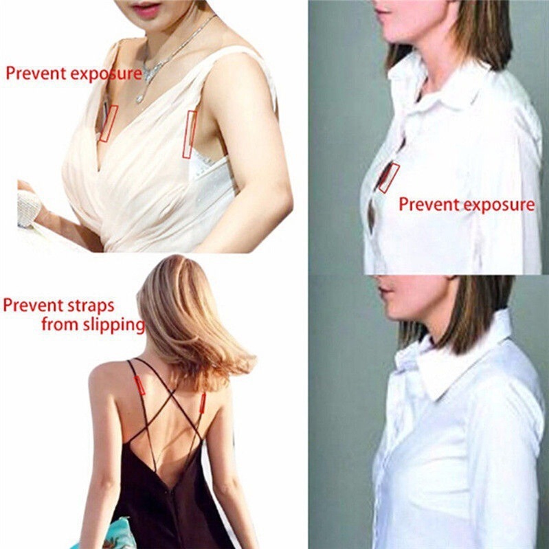 Cross-border Explosive Invisible Anti-running Light Sticker Double-sided Adhesive Replacement Reel Breakpoint Shirt Shoulder Strap Seamless V-neck Underwear