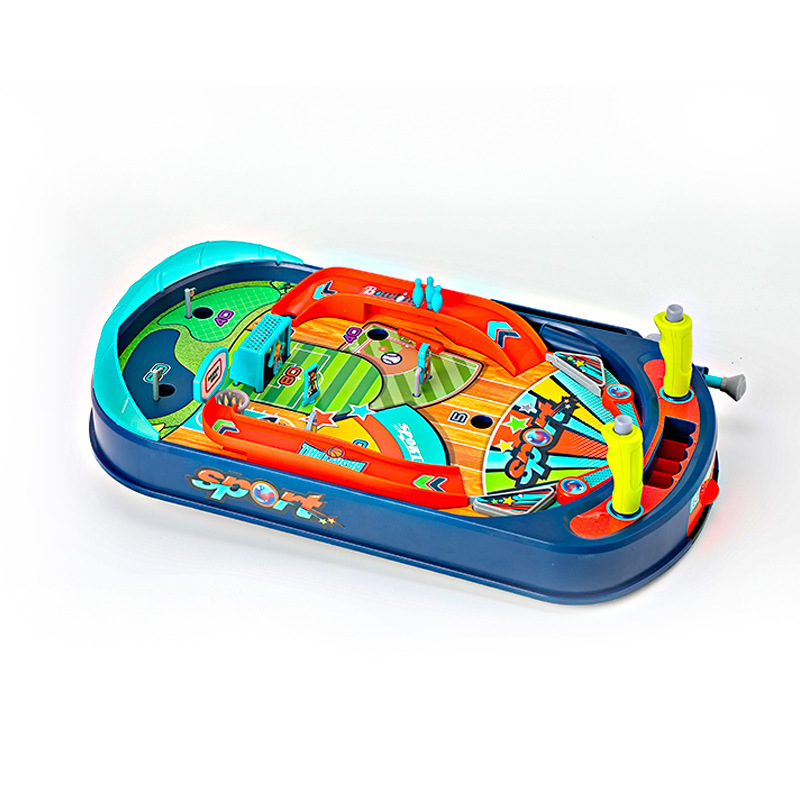 Children's Double Battle Pinball Machine Game Machine Parent-Child Interactive Concentrations Table Game Brain Puzzle Thinking Training Toy