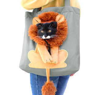 Shoulder Bag Cat Bag Dog Pet Canvas Outgoing Tote Bag Pet Bag