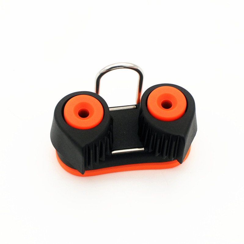 Cross-border rope clamp reinforced nylon rope clamp double ball rope clamp wire clamp wire clamp plate lock Rope Piece