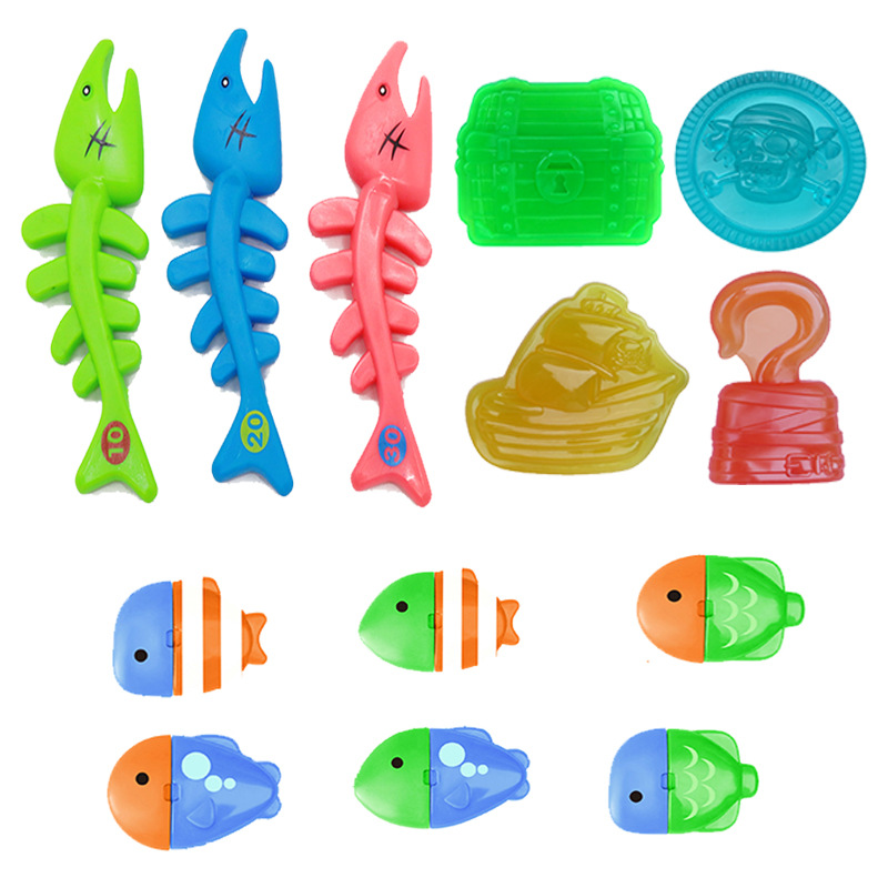 Cross-border Amazon Water Diving Toy Children's Swimming Pool Training Diving Torpedo Water Ring Assembled Toy suit