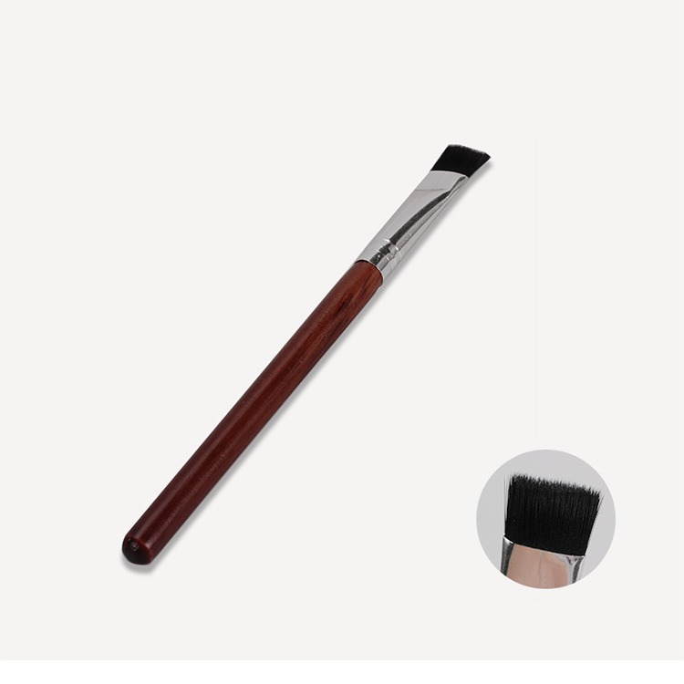 Brush Tool Dial Movement Cleaning Flat Head Foundation Brush Wooden Soft Horse Brush Watch Cleaning Tool