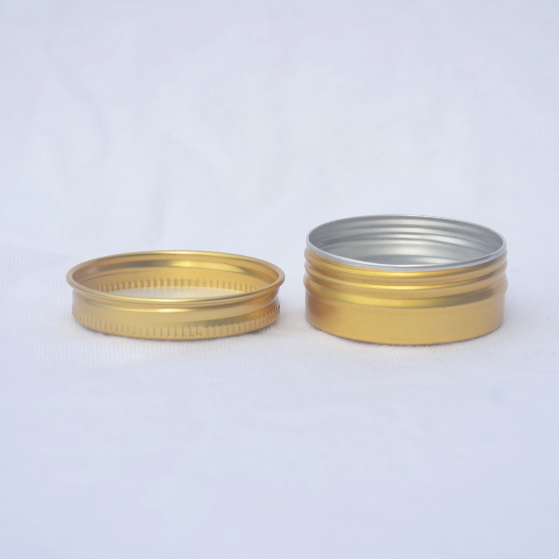15g ML Double-sided Gold Thread Small Aluminum Box Packaging Box DIY Lithospermum Ointment Box Aluminum Can Aluminum Bottle Jewelry Box