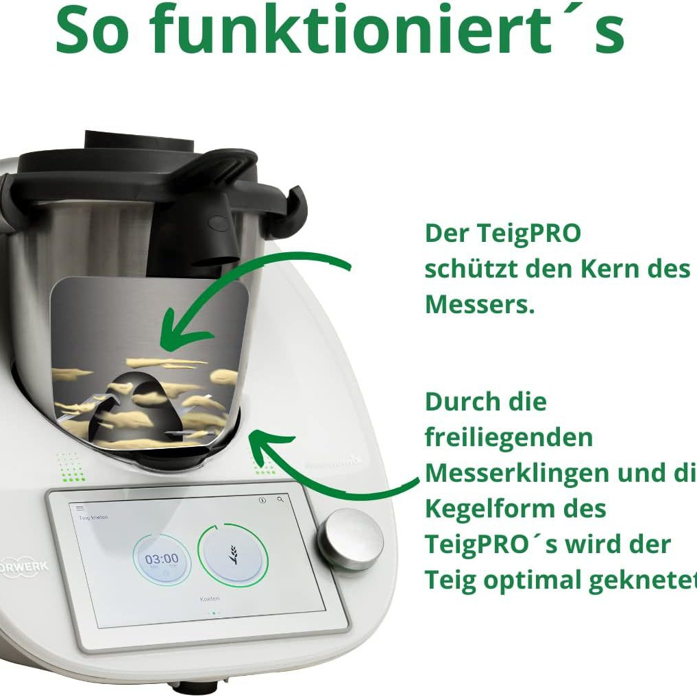 TeigPRO Xiaomei машина для замешивания теста режущая головка избегая ThermomixTM5 TM6 зазор режущей головки для зазора