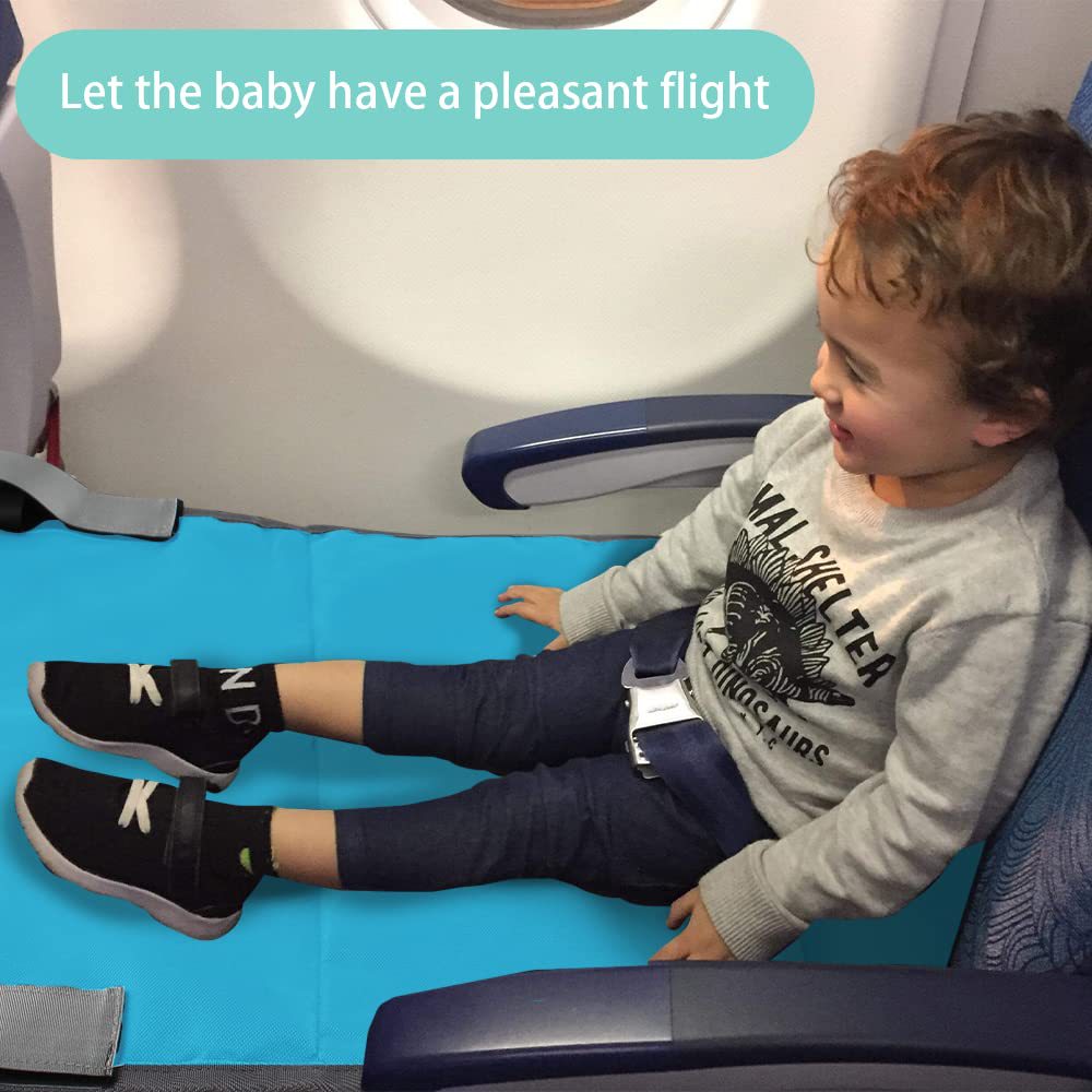 Children's Travel Seat Hammock Baby Airplane Travel Bed Car Seat Expansion Hammock Children's Foot Pad