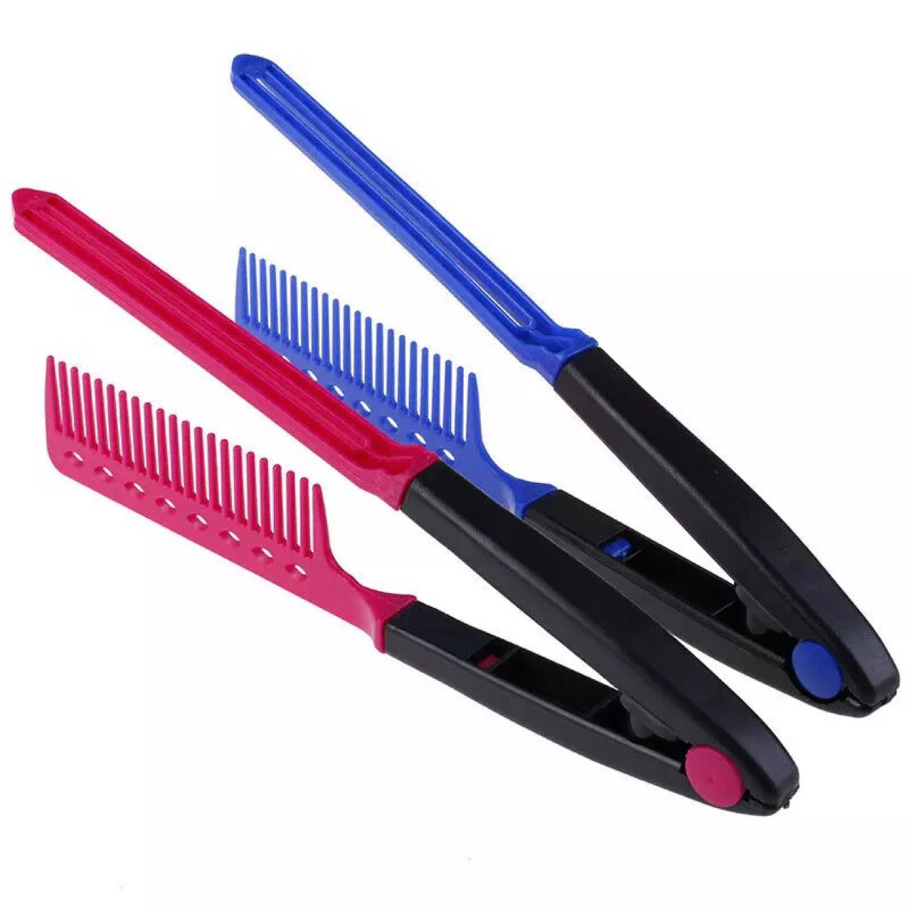 Cross-border new V-shaped comb Korea simple straightening comb hair salon hair comb Barber comb manufacturers wholesale