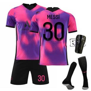 20-21 Paris 3 away football uniform 30 Messi 10 Neymar 7 Mbappe 4 camouflage jersey wholesale