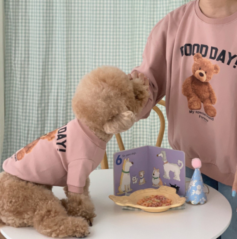 かわいい秋/冬暖かい犬猫服韓国スタイルコーギーフレンチブルドッグフリーストレーナー|undefined