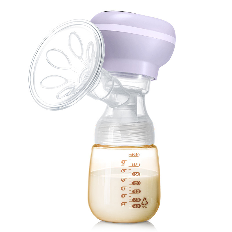 Butterfly electric breast pump milking breast pump automatic portable mute one-piece automatic postpartum maternal