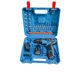 12v blue electric drill rechargeable drill lithium battery household multifunctional electric tool suit accessories screwdriver flashlight