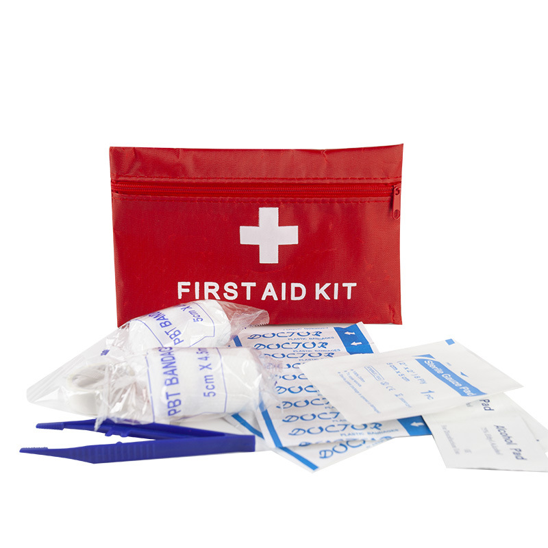 Car emergency kit combination portable self-driving rescue toolbox car emergency tool suit car first aid kit